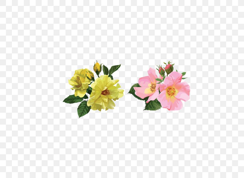 Rosa Arkansana Flower Bouquet Illustration, PNG, 600x600px, Rosa Arkansana, Artificial Flower, Blossom, Cut Flowers, Flora Download Free