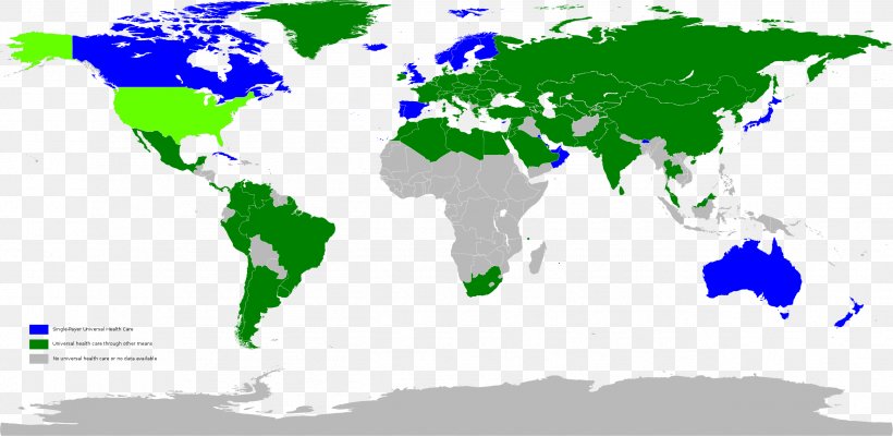 World Map Universal Health Care Health System, PNG, 2525x1234px, World, Area, Earth, Equirectangular Projection, Global Health Download Free