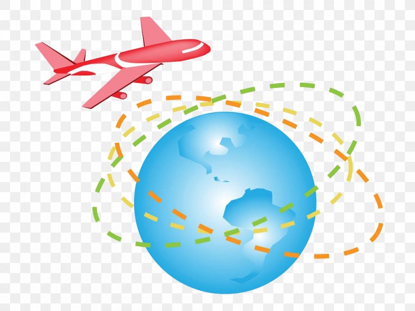 Airplane Flight Globe Clip Art, PNG, 1000x750px, Airplane, Flight, Globe, Photography, Printmaking Download Free