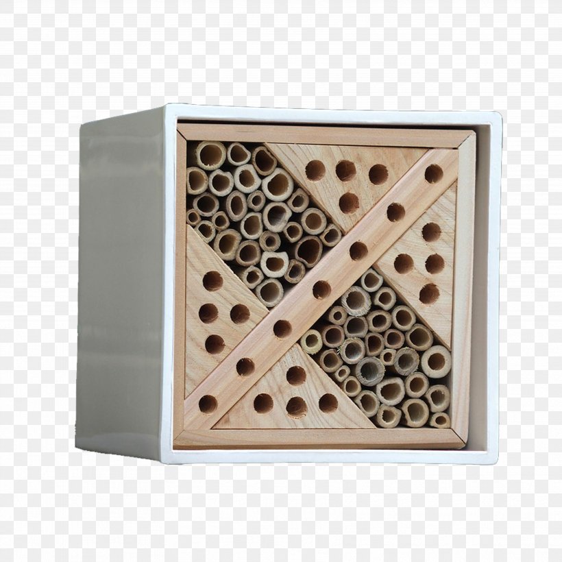Bee Insect Hotel Pollination Garden, PNG, 3543x3543px, Bee, Beehive, Beneficial Insects, Box, Garden Download Free