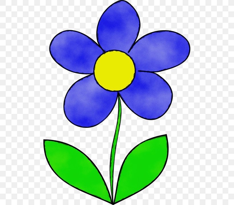 Blue Flower, PNG, 515x720px, Watercolor, Blue, Blue Flower, Blue Rose, Floral Design Download Free