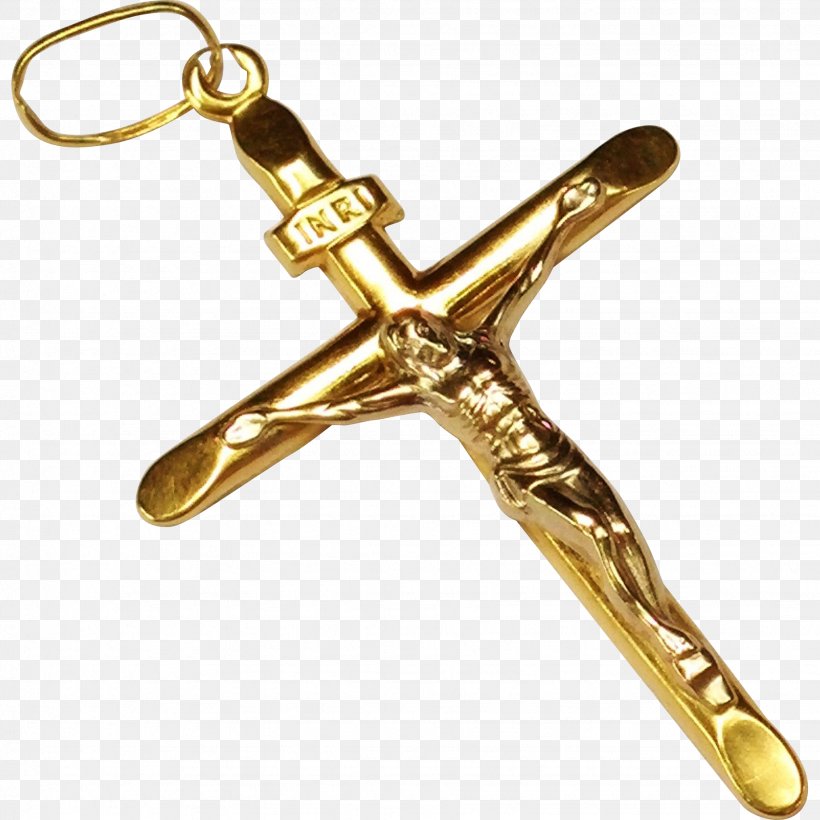 Crucifix 01504 Gold, PNG, 1842x1842px, Crucifix, Brass, Cross, Gold, Metal Download Free