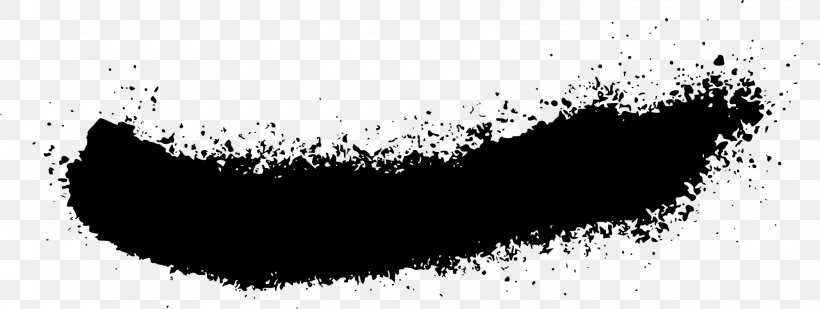 Paper Black And White Monochrome Photography Paint, PNG, 2000x754px, Paper, Aerosol Paint, Black, Black And White, Brush Download Free