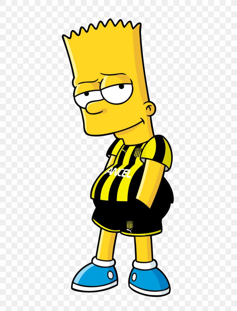 Bart Simpson Homer Simpson Character Clip Art, PNG, 1219x1600px, Bart Simpson, Area, Artwork, Beak, Black And White Download Free