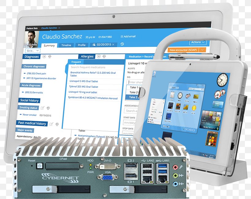 Computer Software Cybermed All-in-one Electronics Accessory, PNG, 800x650px, Computer, Allinone, Communication, Computer Monitors, Computer Network Download Free