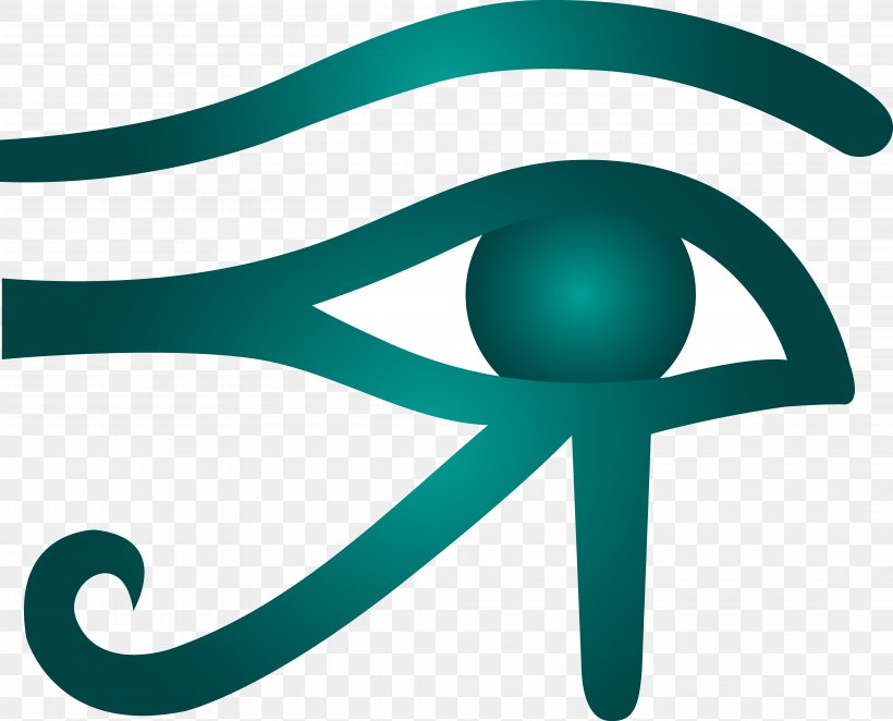 Eye Of Horus Symbol Clip Art, PNG, 8537x6900px, Eye Of Horus, Aqua, Blue, Egyptian, Eye Download Free