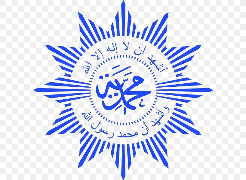 Muhammadiyah Logo Organization Purwokerto, PNG, 600x600px, Muhammadiyah, Ahmad Dahlan, Aisyiyah, Area, Blue Download Free