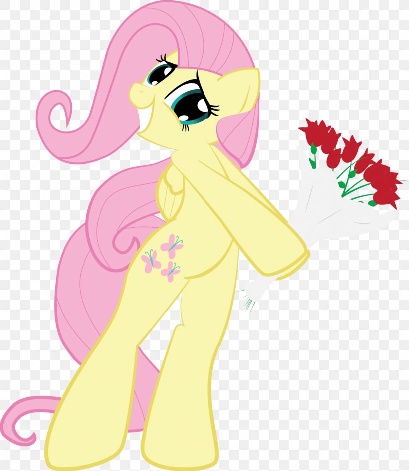 Fluttershy Pony Applejack DeviantArt, PNG, 1280x1472px, Watercolor, Cartoon, Flower, Frame, Heart Download Free