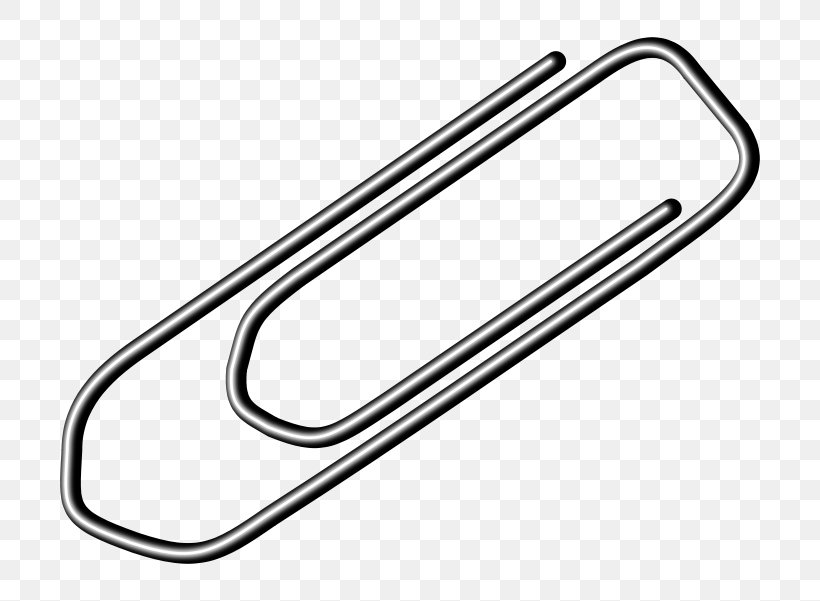 Clip Art Openclipart Paper Clip, PNG, 800x601px, Paper Clip, Auto Part, Black And White, Hardware Accessory, Material Download Free