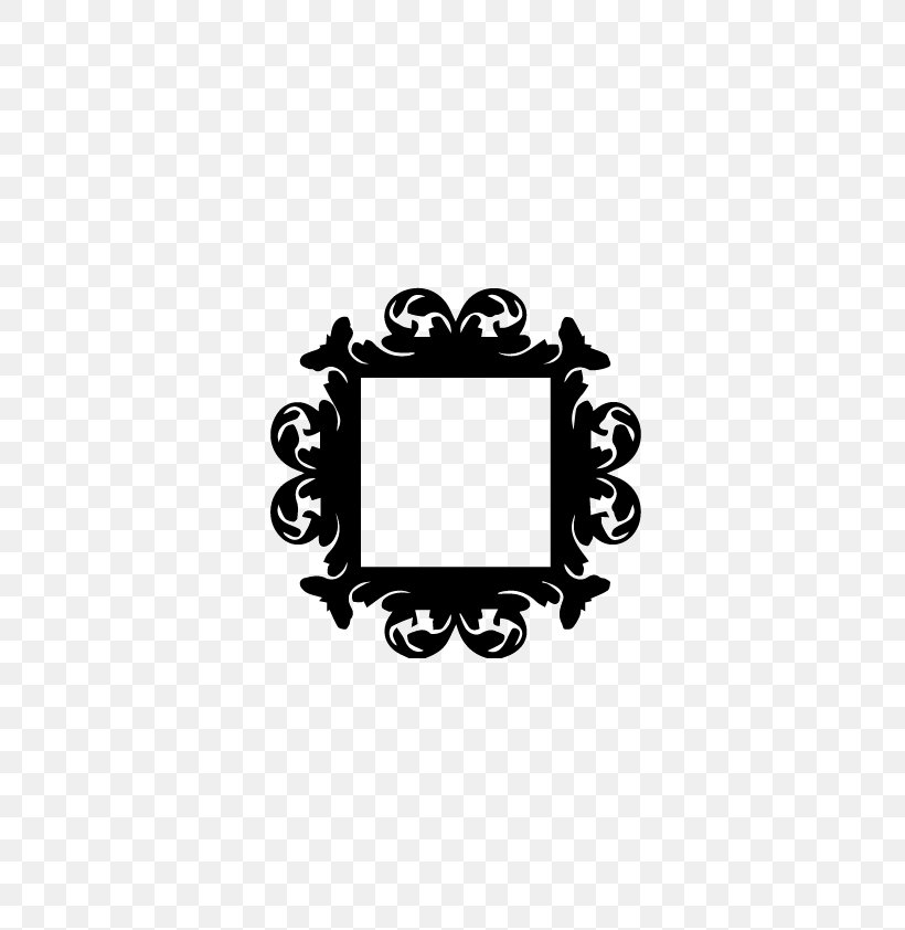 Victorian Era Picture Frames Drawing Silhouette, PNG, 595x842px, Victorian Era, Baroque, Black, Black And White, Drawing Download Free