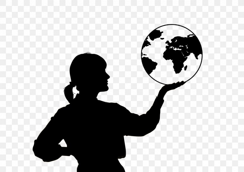 Globe Silhouette Clip Art, PNG, 1280x905px, Globe, Amy Poehler, Black And White, Brand, Communication Download Free
