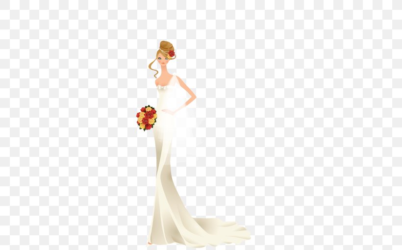 Wedding Dress Bride, PNG, 510x510px, Wedding Dress, Bridal Clothing, Bride, Contemporary Western Wedding Dress, Dress Download Free