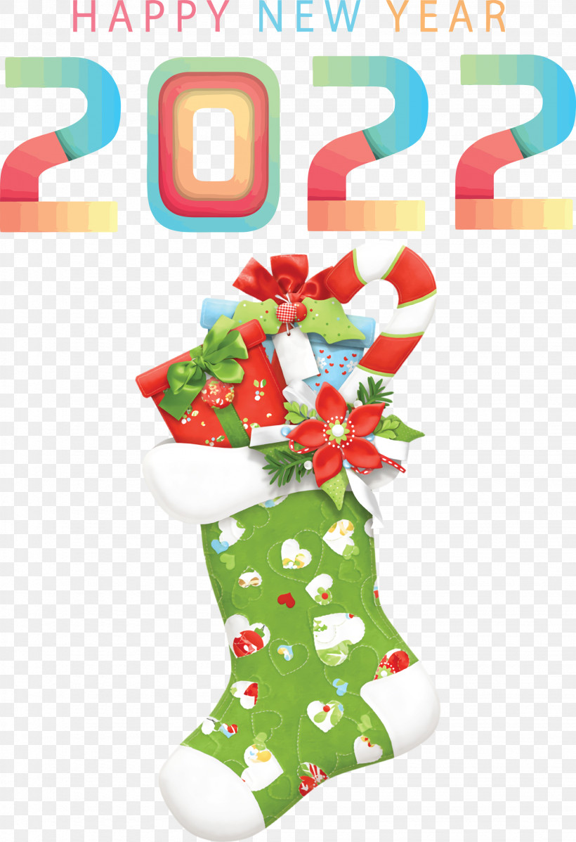 2022 Happy New Year 2022 New Year 2022, PNG, 2053x3000px, Christmas Stocking, Bauble, Christmas Card, Christmas Day, Christmas Decoration Download Free