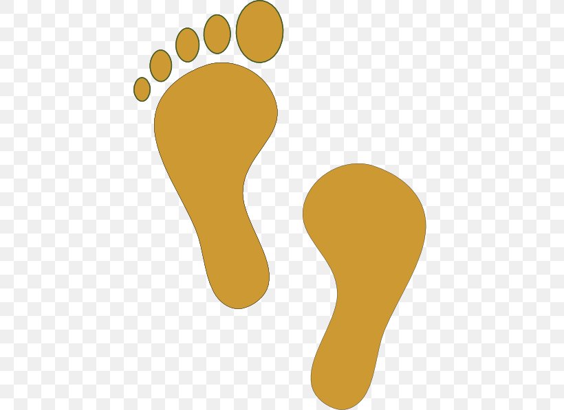 Footprint Clip Art, PNG, 432x597px, Footprint, Art, Document, Foot, Paw Download Free