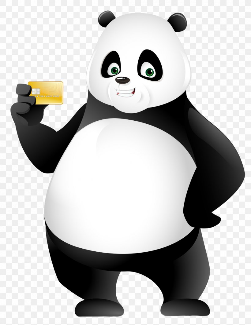 Giant Panda Clip Art Image Vector Graphics Design, PNG, 1000x1298px, Giant Panda, Bear, Carnivoran, Drawing, Fictional Character Download Free