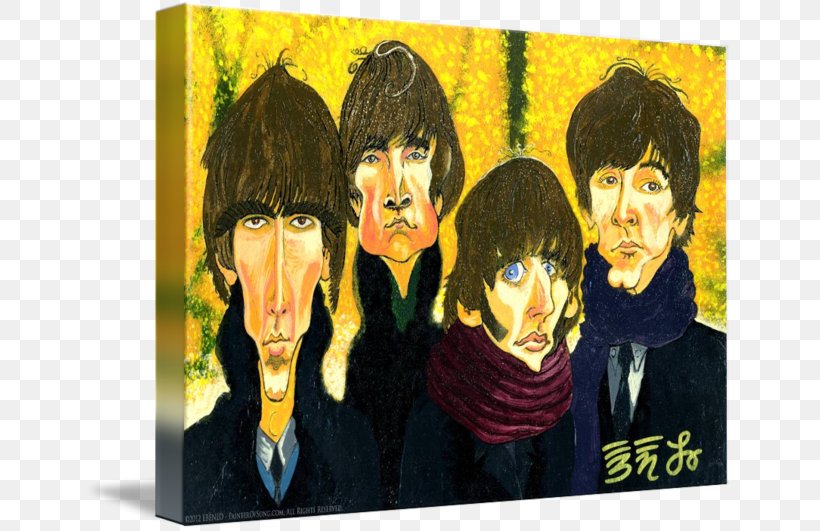 The Beatles The Ed Sullivan Show Poster Painting Art, PNG, 650x531px, Beatles, Album Cover, Art, Artist, Beatlemania Download Free