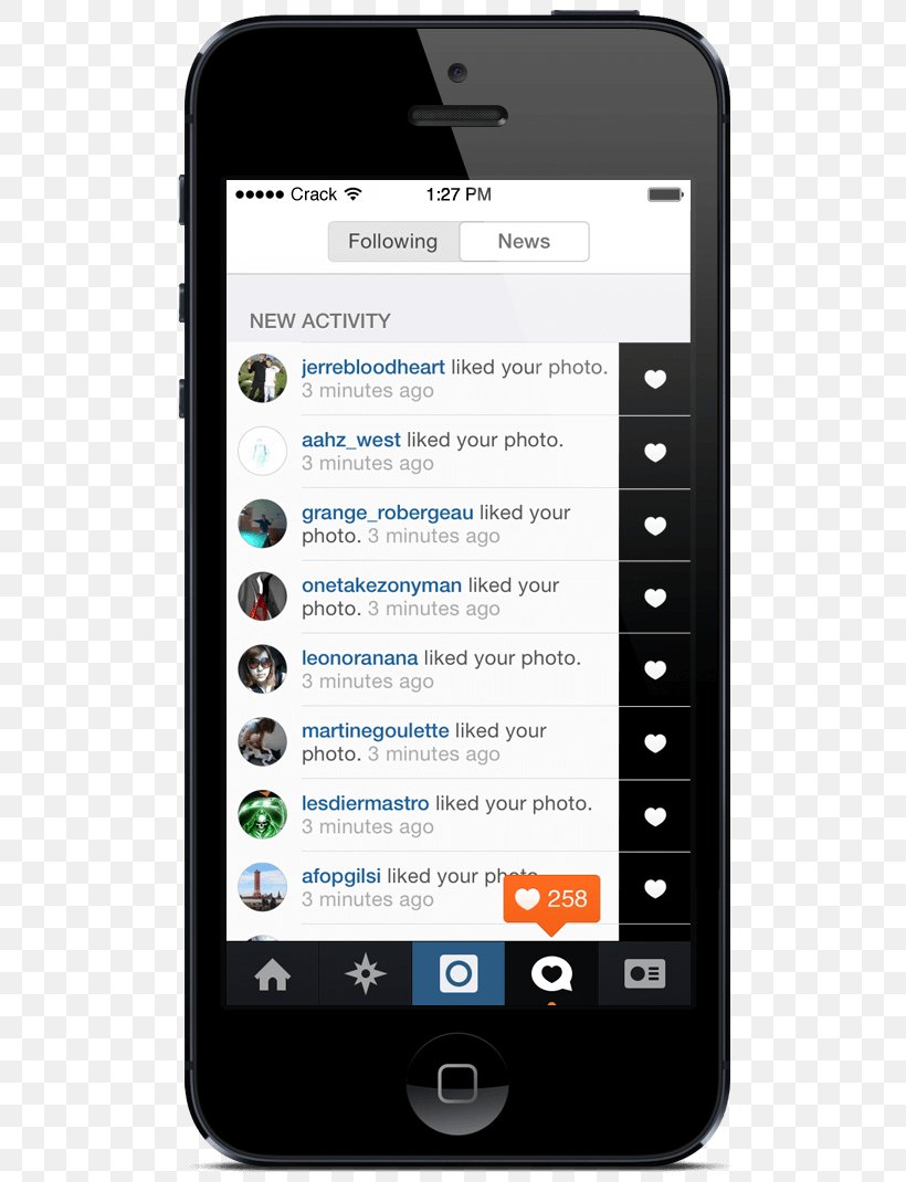 Instagram Screenshot Image Facebook Information, PNG, 600x1070px, Instagram, Cellular Network, Communication, Communication Device, Computer Monitors Download Free