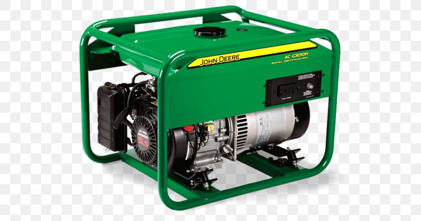John Deere Engine-generator Electric Generator Alternator, PNG, 600x432px, John Deere, Alternator, Compressor, Electric Generator, Electric Power Download Free