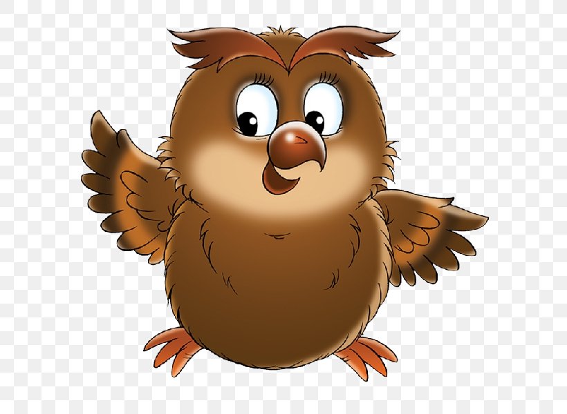 Owl Bird Cartoon Clip Art, PNG, 600x600px, Owl, Animal, Animation, Barn Owl, Barred Owl Download Free