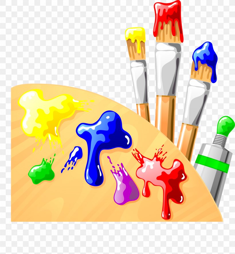 Painting Palette Brush, PNG, 5201x5614px, Paint, Art, Brush, Color, Paintbrush Download Free
