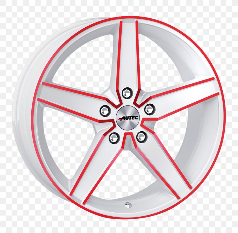 Alloy Wheel Volkswagen Red Autofelge Autec GmbH & Co. KG, PNG, 800x800px, Alloy Wheel, Autofelge, Automotive Wheel System, Bicycle Part, Bicycle Wheel Download Free