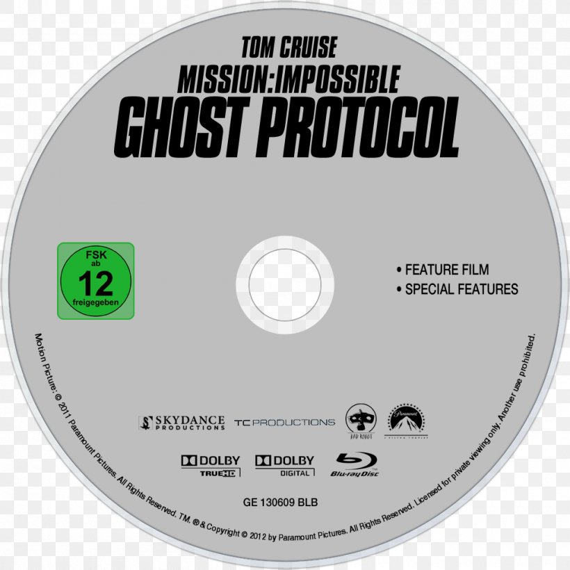 Blu-ray Disc Compact Disc Mission: Impossible Film Television, PNG, 1000x1000px, 4k Resolution, Bluray Disc, Brand, Compact Disc, Data Storage Device Download Free