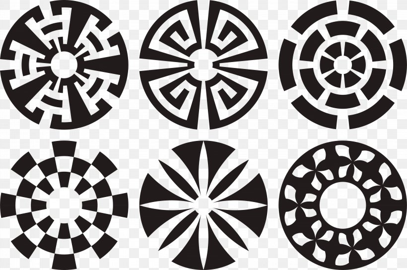 Circle Shape Decorative Arts, PNG, 4456x2961px, Shape, Art, Automotive Tire, Black And White, Decorative Arts Download Free
