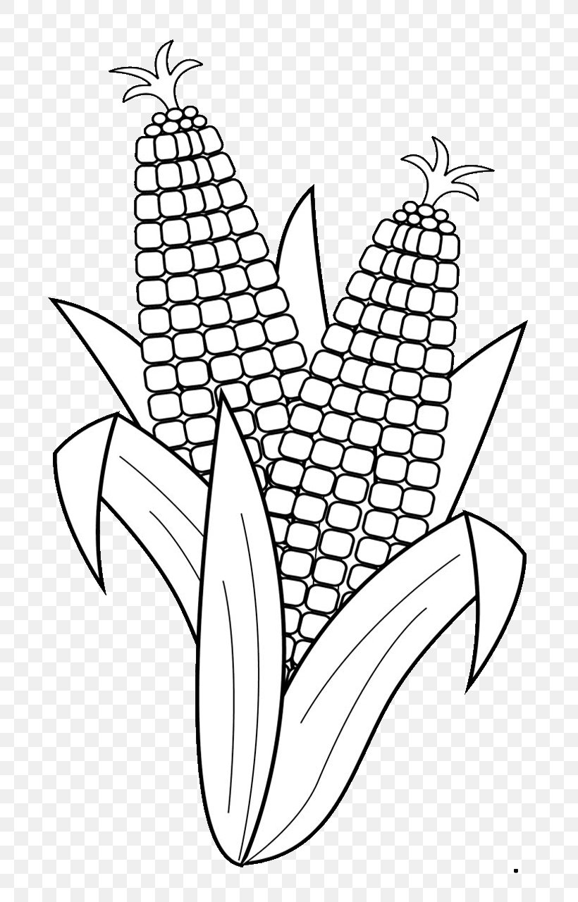 Candy Corn Corn On The Cob Popcorn Coloring Book Maize, PNG, 720x1280px, Candy Corn, Area, Arm, Black And White, Child Download Free