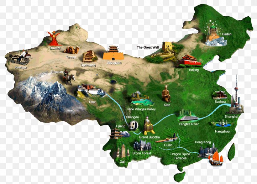 Great Wall Of China Map Tourism Tourist Attraction Kulturdenkmal, PNG, 882x632px, Great Wall Of China, China, Culture, Kulturdenkmal, Landmark Download Free