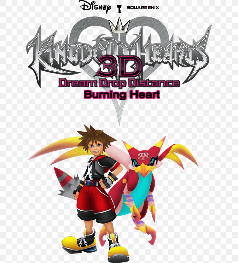 Kingdom Hearts 3D: Dream Drop Distance Crash Bandicoot Purple: Ripto's Rampage And Spyro Orange: The Cortex Conspiracy Kingdom Hearts HD 1.5 Remix Sora Riku, PNG, 640x907px, Watercolor, Cartoon, Flower, Frame, Heart Download Free