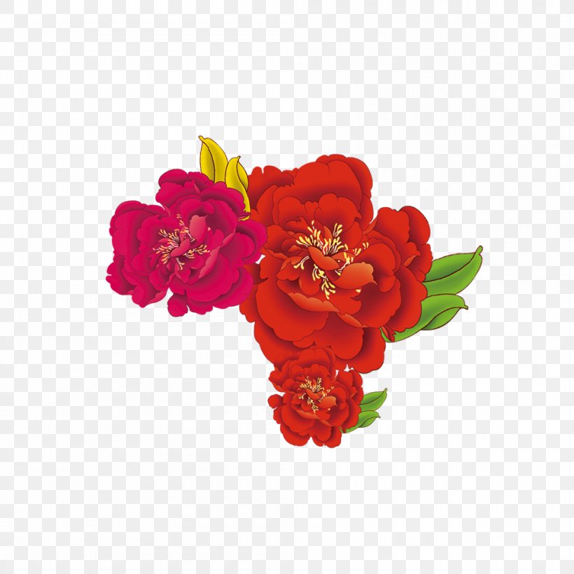 Garden Roses Flower, PNG, 1000x1000px, Garden Roses, Artificial Flower, Carnation, Color, Cut Flowers Download Free