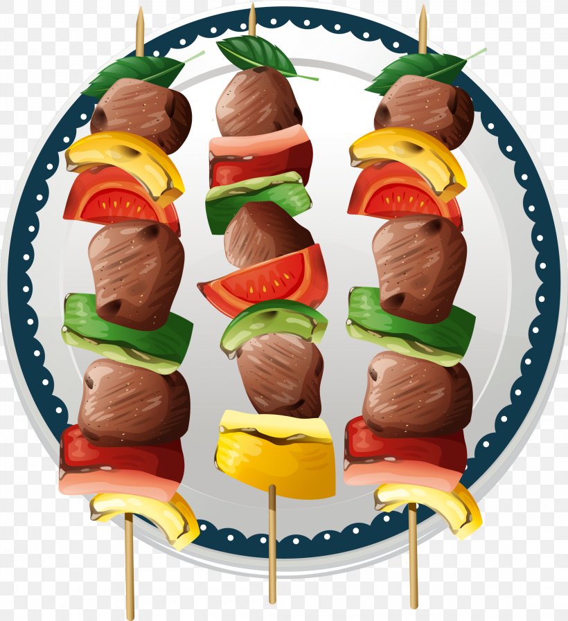 Sausage Barbecue Kebab Skewer, PNG, 2200x2409px, Sausage, Barbecue, Cuisine, Drawing, Fast Food Download Free