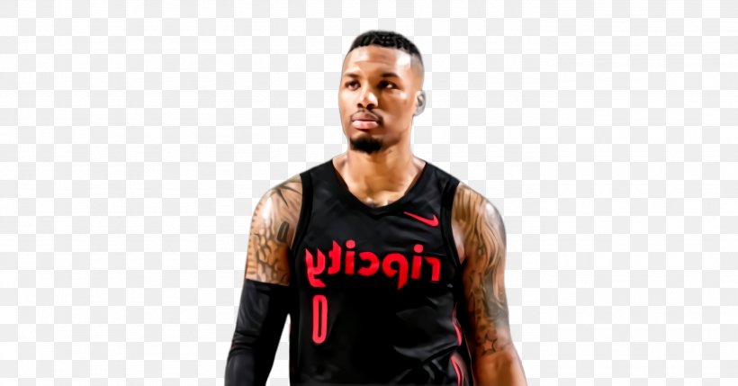 Damian Lillard, PNG, 2764x1448px, Damian Lillard, Arm, Basketball, Basketball Player, Jersey Download Free