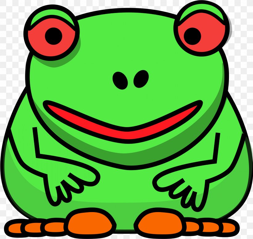 Frog Cartoon, PNG, 2092x1973px, Frog, Agalychnis, Bufo, Bullfrog, Cartoon Download Free