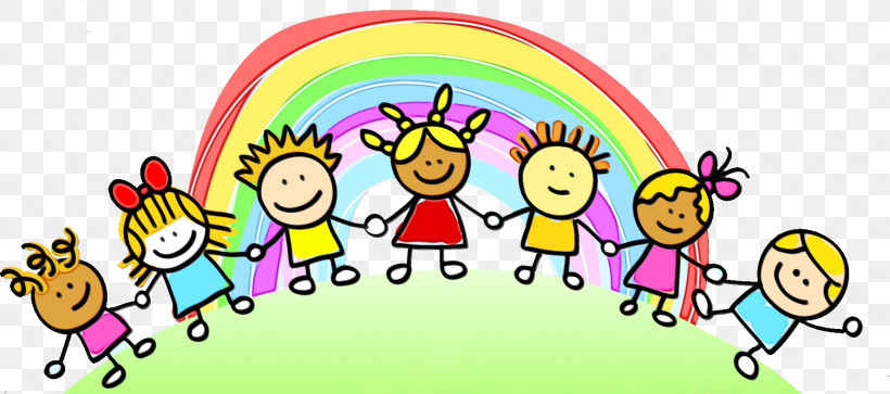 Cartoon Happy Line Celebrating Sharing, PNG, 1776x787px, Watercolor, Cartoon, Celebrating, Child, Happy Download Free