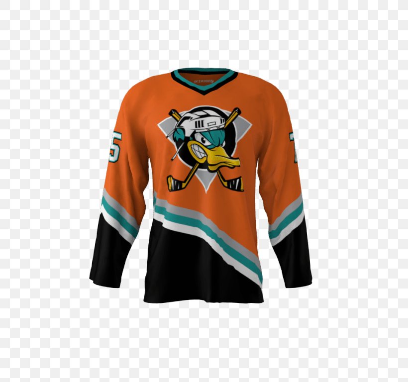 Jersey Anaheim Ducks T-shirt Charlie Conway National Hockey League, PNG, 768x768px, Jersey, Anaheim Ducks, Brand, Captain, Clothing Download Free