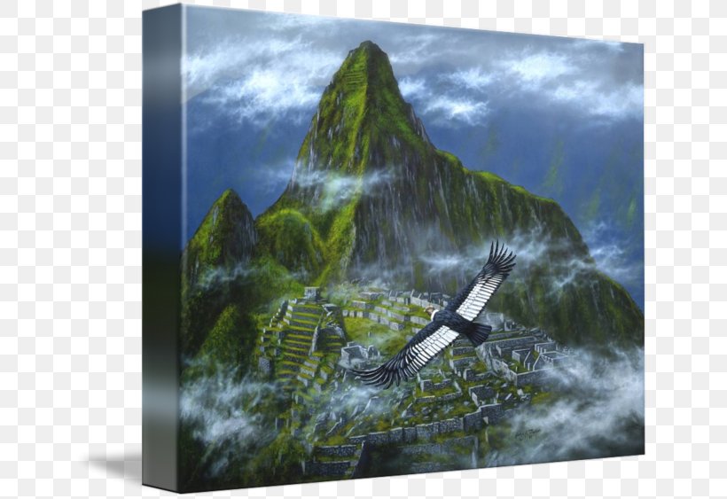 Machu Picchu Oil Painting Reproduction Fine Art Work Of Art, PNG, 650x563px, Machu Picchu, Andean Condor, Andes, Art, Digital Painting Download Free