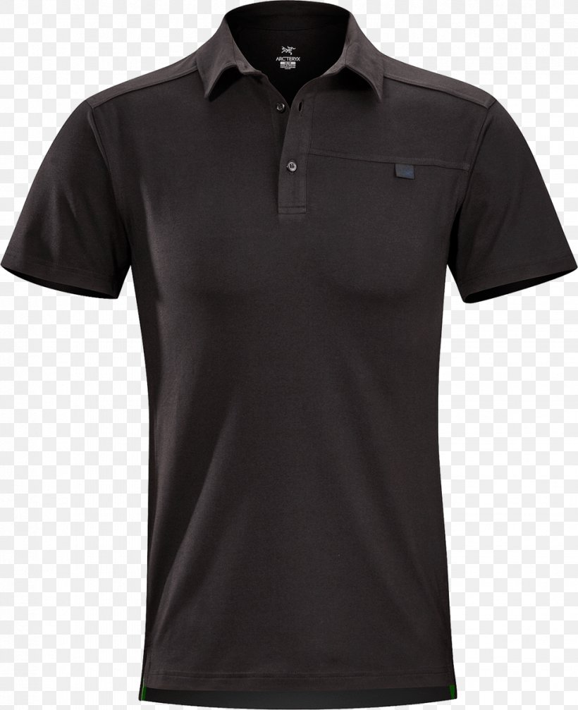 Polo Shirt T-shirt Hoodie Arc'teryx, PNG, 977x1200px, Polo Shirt, Active Shirt, Black, Casual, Clothing Download Free