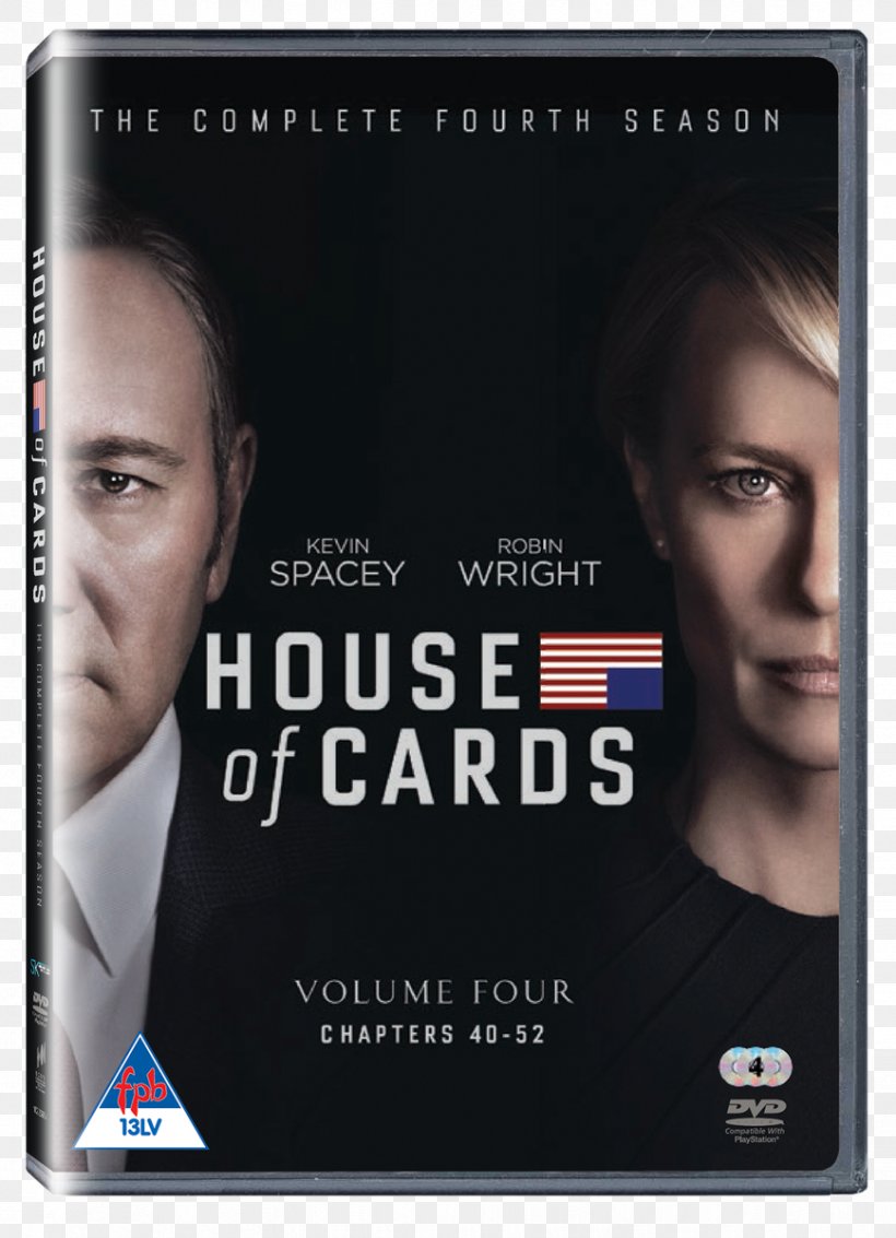 House Of Cards, PNG, 868x1200px, House Of Cards Season 4, Bluray Disc, Box Set, Dvd, Film Download Free