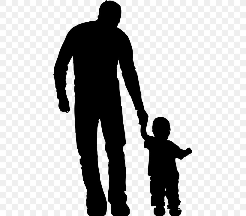 Father Son Child Daughter Clip Art, PNG, 463x720px, Father, Aggression, Black, Black And White, Child Download Free