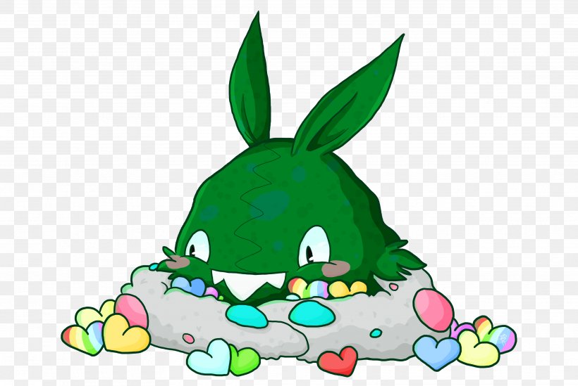 Easter Bunny Leaf Headgear Clip Art, PNG, 3550x2380px, Easter Bunny, Easter, Fictional Character, Grass, Green Download Free