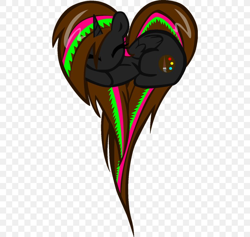 Pony Fluttershy Rainbow Dash Princess Celestia Tempest Shadow, PNG, 478x777px, Watercolor, Cartoon, Flower, Frame, Heart Download Free