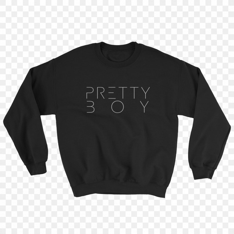 T-shirt Crew Neck Hoodie Sweater, PNG, 1000x1000px, Tshirt, Black, Bluza, Brand, Clothing Download Free