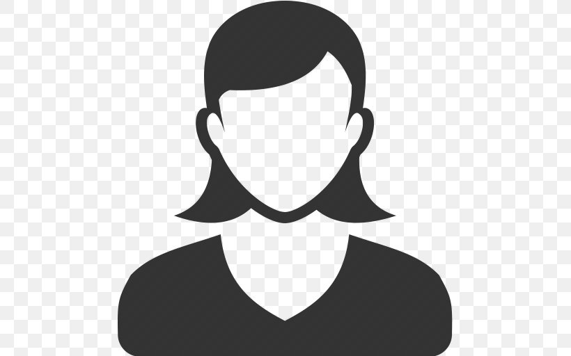 Woman Clip Art, PNG, 512x512px, Woman, Avatar, Black, Black And White, Computer Program Download Free