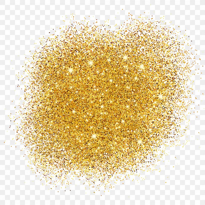 Glitter Gold Image Illustration Clip Art, PNG, 2000x2000px, Glitter, Confetti, Fashion Accessory, Gold, Greeting Note Cards Download Free