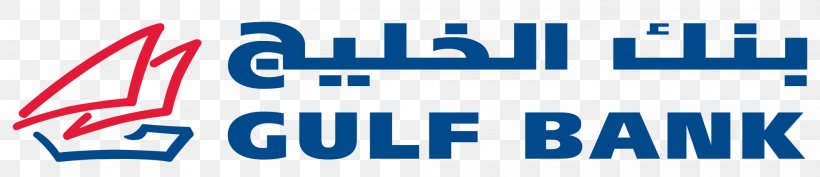 Gulf Bank Of Kuwait Mobile Banking National Bank Of Kuwait KUWAITNET, PNG, 2000x432px, Gulf Bank Of Kuwait, Area, Bank, Banner, Blue Download Free