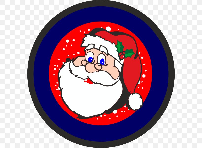 Santa Claus Christmas Ornament Clip Art, PNG, 600x600px, Santa Claus, Area, Christmas, Christmas Ornament, Fictional Character Download Free
