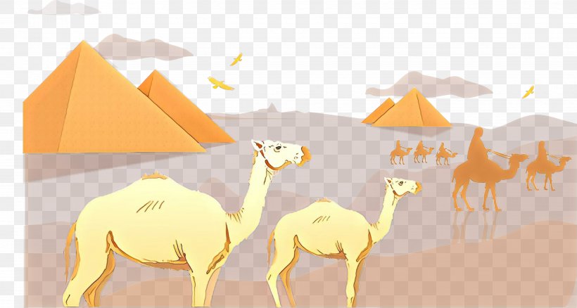 Sky Background, PNG, 3658x1958px, Cartoon, Adaptation, Aeolian Landform, Arabian Camel, Camel Download Free
