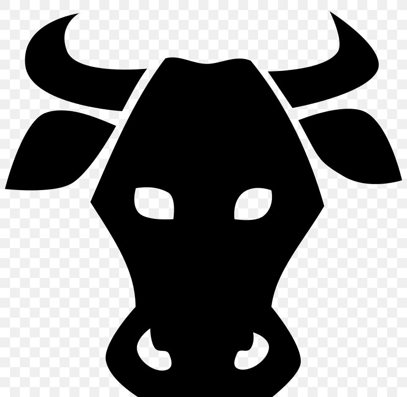 Cattle Ox Clip Art, PNG, 800x800px, Cattle, Artwork, Autocad Dxf, Black, Black And White Download Free