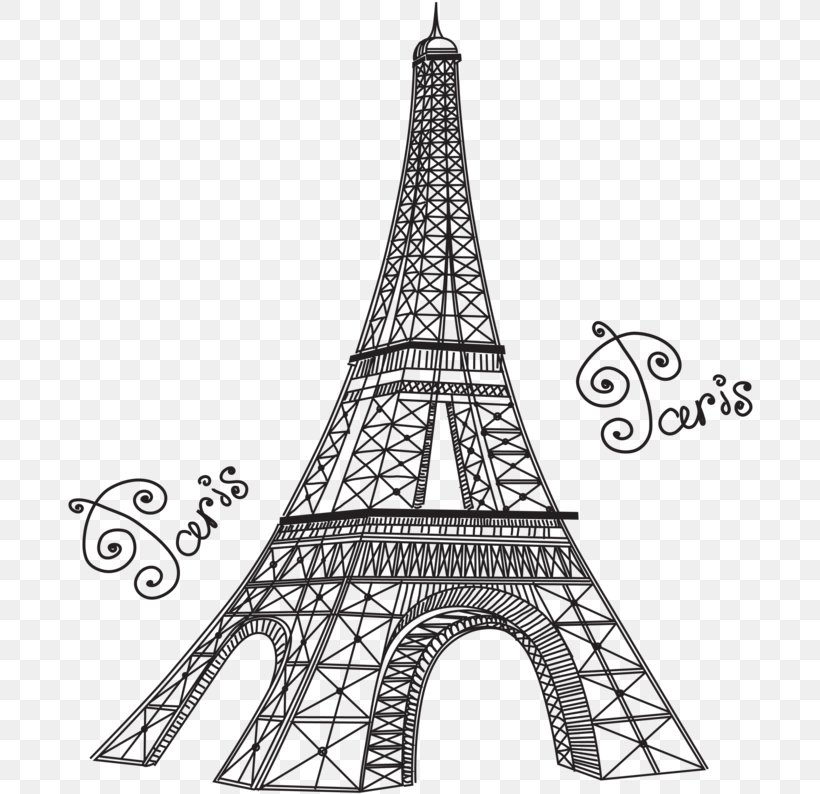 Statue Of Liberty Cartoon, PNG, 686x794px, Eiffel Tower, Architecture, Blackandwhite, Cartoon, Coloring Book Download Free